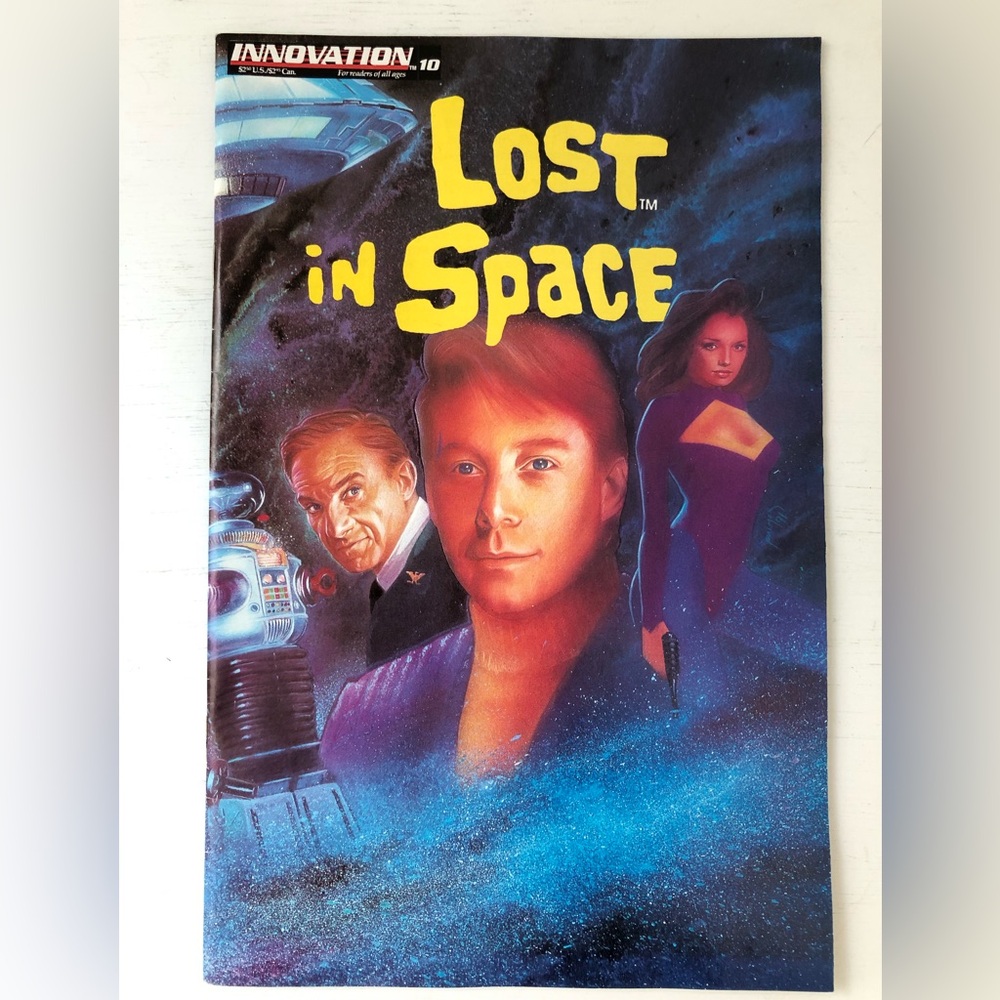 Vintage Innovation 10 Lost in Space 1992 Comic Book in Original Plastic Cover